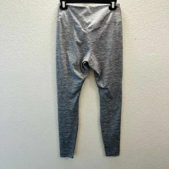 Nike Dri-FIT Heather Gray Training Leggings Women’s M High-Rise Activewear - Picture 3 of 5